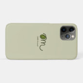 Minimalistische Om Handgeschreven Gepersonaliseerd Case-Mate iPhone Case (Achterkant (horizontaal))