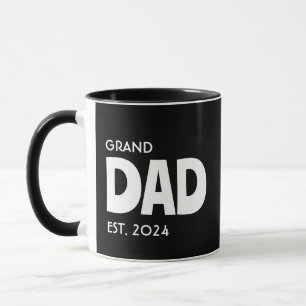Minimalistische OPA Met Gepersonaliseerd Jaar Mok