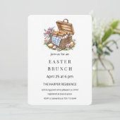 Minimalistische Paastaftakking Kaart (Staand voorkant)