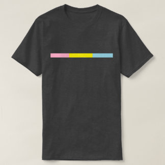 Minimalistische pansexual Pride T-shirt