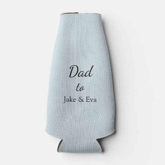 minimalistische pastelkoeler met Drink | Vaderdag  Flesjeskoeler (Voorkant)