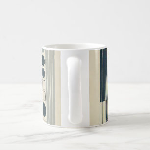 Minimalistische patronen koffiemok