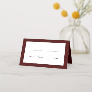 Minimalistische pijlen bruiloft Rood