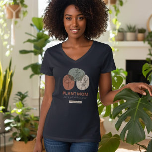 Minimalistische Plant Moeder Huisplant Liefhebber T-shirt