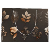 Minimalistische Premium Boodschappentas Groot Cadeauzakje (Achterkant)