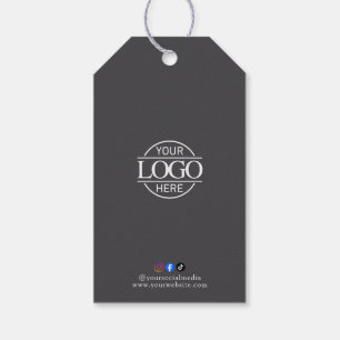 Minimalistische Prijskaartjes voor Bedrijfslogo Kl Cadeaulabel
