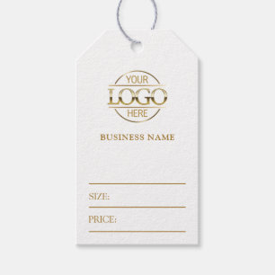 Minimalistische Prijskaartjes voor Bedrijfslogo Kl Cadeaulabel