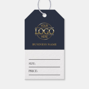 Minimalistische Prijskaartjes voor Zakelijke Logo Cadeaulabel