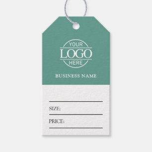 Minimalistische Prijskaartjes voor Zakelijke Logo  Cadeaulabel