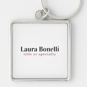 Minimalistische Professionele Moderne Eenvoudige N Sleutelhanger