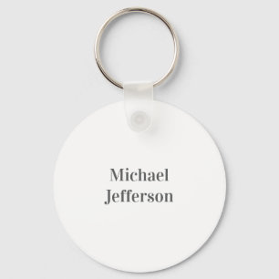 Minimalistische Professionele Moderne Eenvoudige N Sleutelhanger