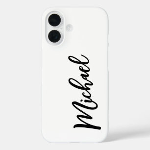 Minimalistische professionele moderne elegante iPhone 16 hoesje