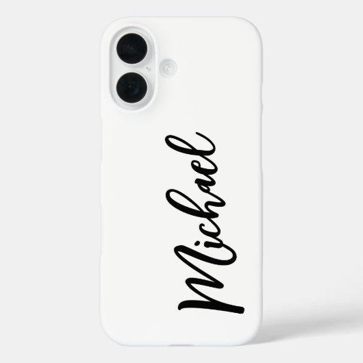 Minimalistische professionele moderne elegante Case-Mate iPhone case (Achterkant)