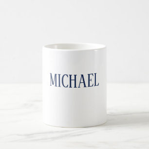Minimalistische professionele moderne elegante koffiemok