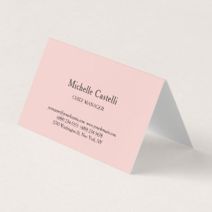 Minimalistische professionele unieke klassieke pas visitekaartjes