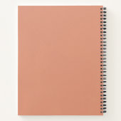 Minimalistische professionele visagist onderneming notitieboek (Achterkant)