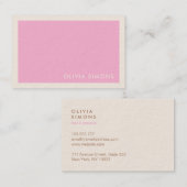 Minimalistische professionele Visitekaartjes (Voorkant / Achterkant)
