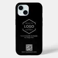 Minimalistische QR Code Bedrijf Business Logo