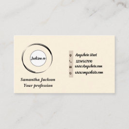 Minimalistische QR-code Visitekaartje