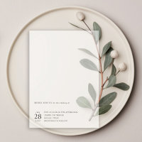 Minimalistische Real Vellum Overlay Black Wedding