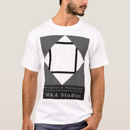 Minimalistische replicatie 1 Samenstelling 1 T-shirt