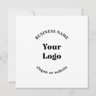 Minimalistische Retro-Moderne Sjabloon voor uw Log Kaart