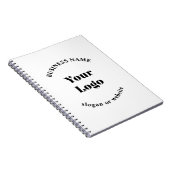 Minimalistische Retro-Moderne Sjabloon voor uw Log Notitieboek (Rechterzijde)