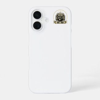 Minimalistische Retro Stijl Schachbrett Stippen iP iPhone 16 Hoesje