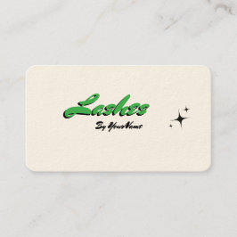 Minimalistische retro-Visitekaartjes Visitekaartje