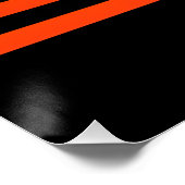 Minimalistische Retro Wall Art Perfect Poster (Hoek)