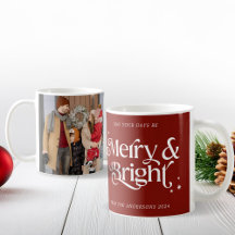 Minimalistische rode kerstfoto