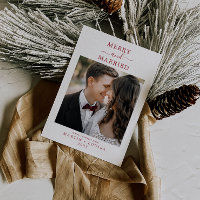 Minimalistische Rode Zeep en gehuwde Pas getrouwd