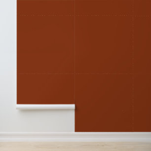 Minimalistische roest kaneel effen effen kleur ele behang