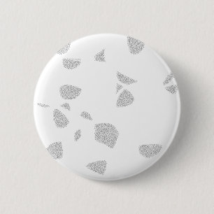 Minimalistische ronde knop Moderne abstracte spe Button 5,7 Cm