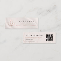 Minimalistische Roze Goud Beauty Branding Met Zach