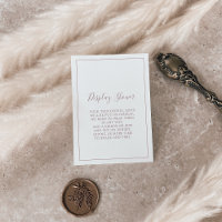 Minimalistische Roze Gouden Display Douchewandkaar