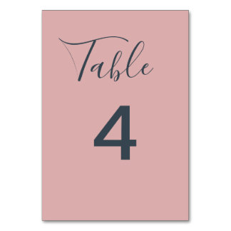 Minimalistische Roze Trouwdag Kaart