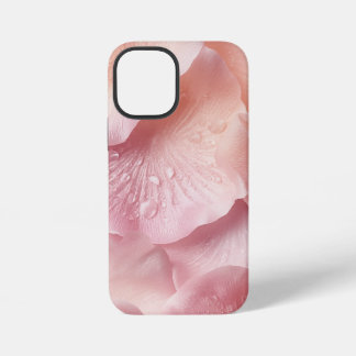 Minimalistische Rozen Petal Texture iPhone Case 12 Mini Hoesje