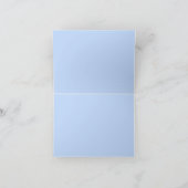 Minimalistische Ruimtevaart Bedankkaart - (Binnen)