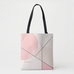 Minimalistische Sakura – Chic & Aanpasbare Tote Ta Draagtas