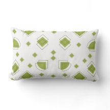 Minimalistische saliegroene geometrische patroon