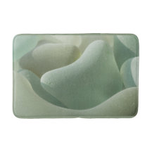 Minimalistische saliegroene zee glas abstracte tex