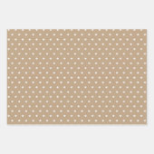 Minimalistische Scandi-kerst met aardentoonhoogte Inpakpapier Vel (Voorkant)