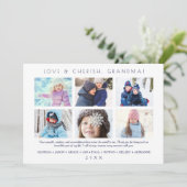 Minimalistische Schattigee 6 Multi Foto's Collage  (Staand voorkant)