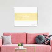 Minimalistische schilderkunst verwijderen canvas afdruk (Insitu (Woonkamer))