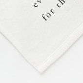 Minimalistische script Passen getrouwd Foto bruilo Fleece Deken (Hoek)