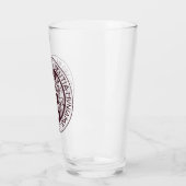 Minimalistische Sint-Benedictusmedaille Symbool Ku Glas (Links)