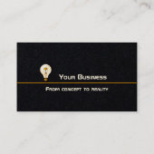 Minimalistische sjabloon voor visitekaartjes (Achterkant)