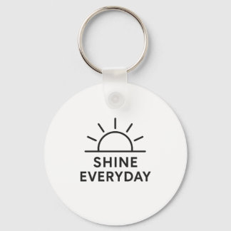 Minimalistische Sleutelhanger "Shine Everyday"