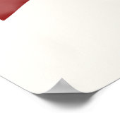 Minimalistische Soldaat Poster (Hoek)